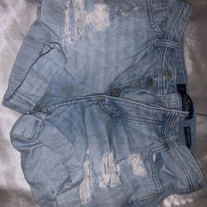 Hollister high waisted shorts